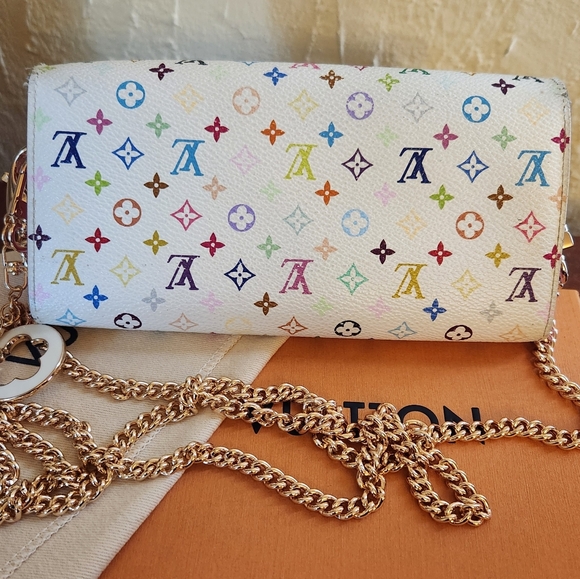 Louis Vuitton Sarah Multicolor Monogram Wallet - Picture 3 of 10